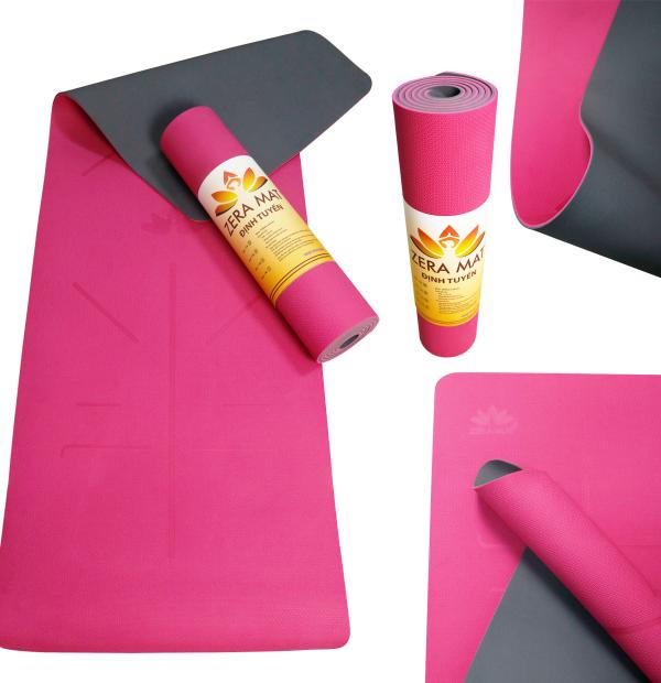 Thảm tập yoga ZERA Mat định tuyến (6mm - 2 lớp & 8mm - 2 lớp) 