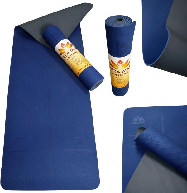 Thảm tập yoga ZERA Mat định tuyến (6mm - 2 lớp & 8mm - 2 lớp) 