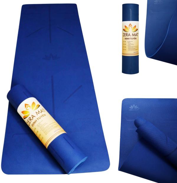 Thảm tập yoga ZERA Mat định tuyến (6mm - 1 lớp & 8mm - 1 lớp) 