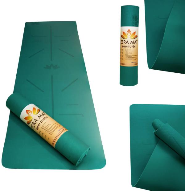 Thảm tập yoga ZERA Mat định tuyến (6mm - 1 lớp & 8mm - 1 lớp) 