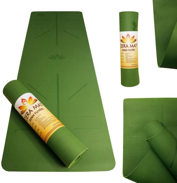 Thảm tập yoga ZERA Mat định tuyến (6mm - 1 lớp & 8mm - 1 lớp) 