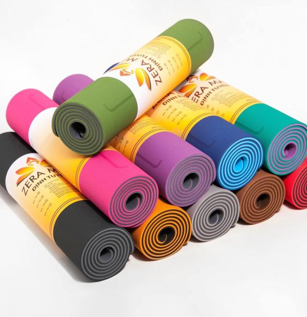 Thảm tập yoga ZERA Mat định tuyến (6mm - 2 lớp & 8mm - 2 lớp) 