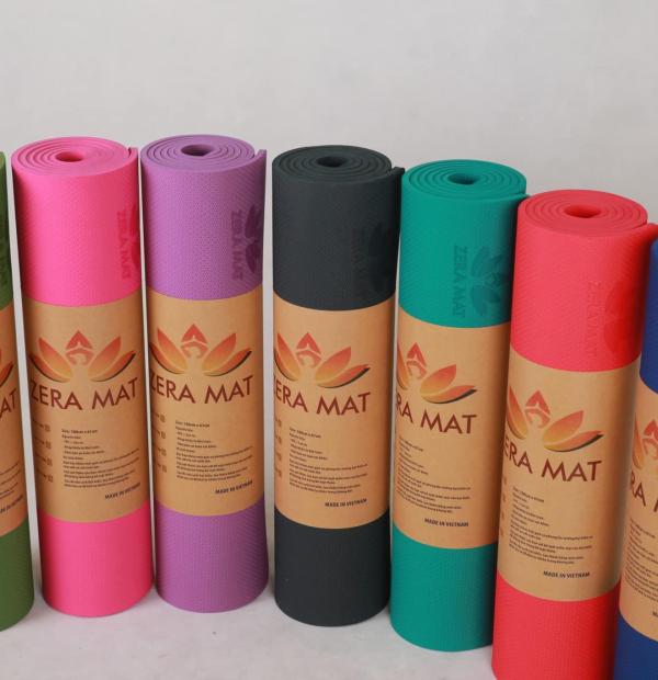 Thảm tập yoga ZERA Mat không định tuyến (6mm - 1 lớp & 8mm - 1 lớp) 