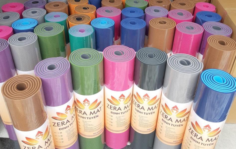 Thảm tập yoga ZERA Mat định tuyến (6mm - 2 lớp & 8mm - 2 lớp) 