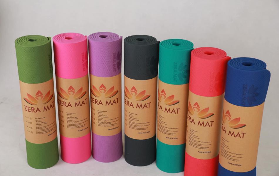 Thảm tập yoga ZERA Mat không định tuyến (6mm - 1 lớp & 8mm - 1 lớp) 