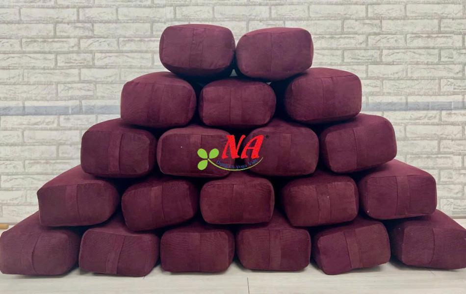 GỐI YIN NA (60cmx20cmx15cm) - GỐI TẬP YOGA TRỊ LIỆU PHỤC HỒI (Gối Bolster) 